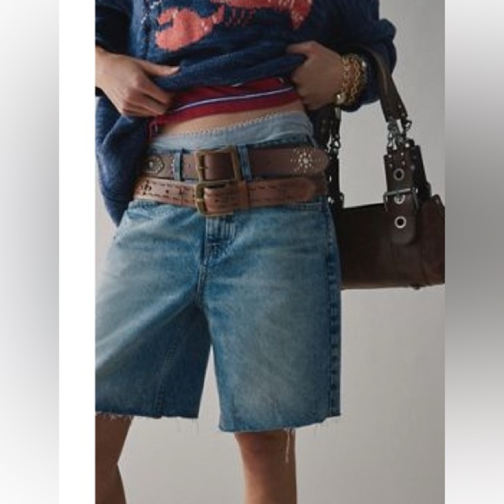 Baggy Denim Jorts
